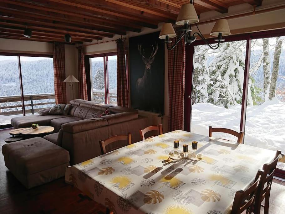 Maison D'Altitude Avec Vue Panoramique A Gérardmer Zewnętrze zdjęcie