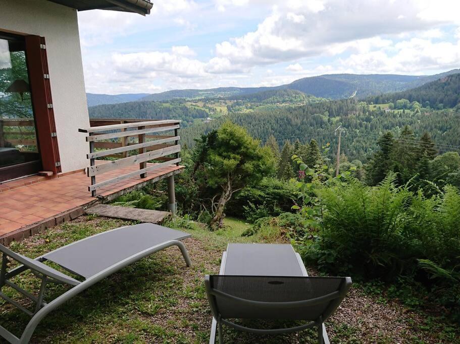 Maison D'Altitude Avec Vue Panoramique A Gérardmer Zewnętrze zdjęcie