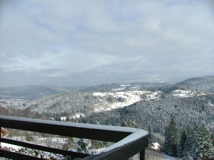 Maison D'Altitude Avec Vue Panoramique A Gérardmer Zewnętrze zdjęcie
