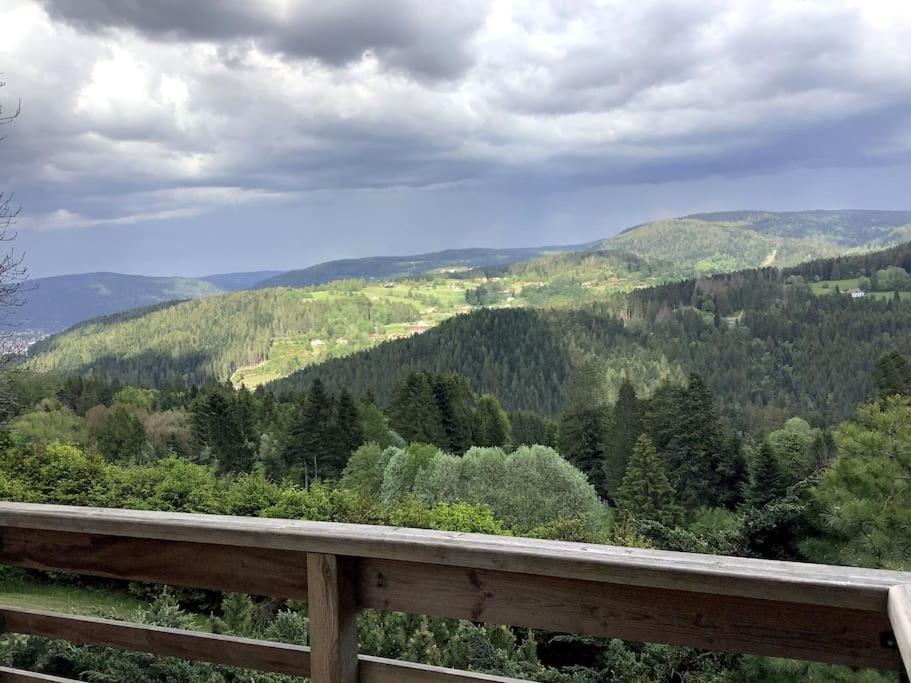 Maison D'Altitude Avec Vue Panoramique A Gérardmer Zewnętrze zdjęcie