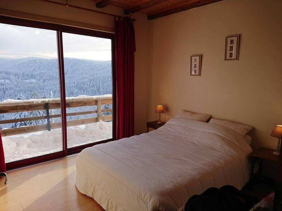Maison D'Altitude Avec Vue Panoramique A Gérardmer Zewnętrze zdjęcie